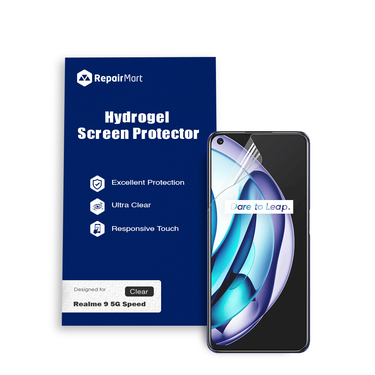 Realme 9 5G Speed Compatible Premium Hydrogel Screen Protector With Full Coverage Ultra HD